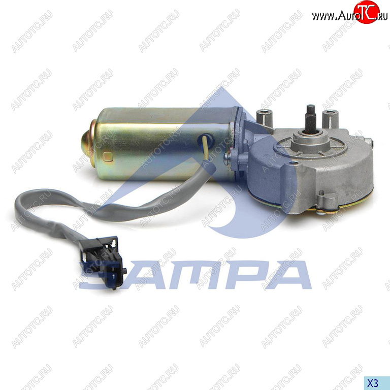 2 799 р. Мотор-редуктор стеклоочистителя RENAULT правый SAMPA SAMPA 078.296  с доставкой в г. Майкоп
