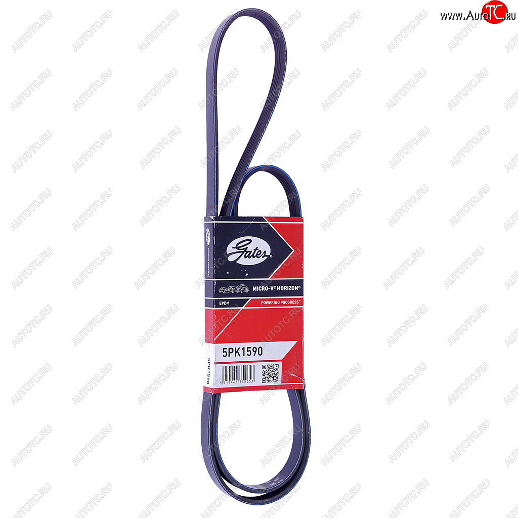1 589 р. Ремень приводной поликлиновой 5PK1590 GATES GATES 5pk1590  с доставкой в г. Майкоп