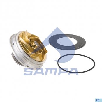 6 349 р. Насос водяной RENAULT Premium SAMPA SAMPA 078.121  с доставкой в г. Майкоп. Увеличить фотографию 1