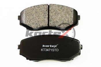 1 459 р. Колодки тормозные передние (4шт.) KORTEX Mazda CX-7 ER дорестайлинг (2006-2010)  с доставкой в г. Майкоп. Увеличить фотографию 3