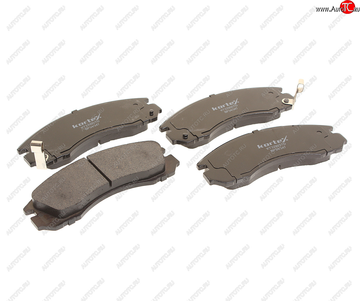 1 559 р. Колодки тормозные передние (4шт.) KORTEX Mitsubishi Outlander GN (2021-2025)  с доставкой в г. Майкоп