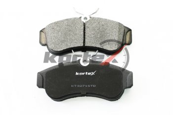 1 569 р. Колодки тормозные передние (4шт.) KORTEX Nissan Almera N16 седан дорестайлинг (2000-2003)  с доставкой в г. Майкоп. Увеличить фотографию 2