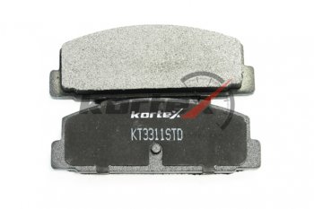 989 р. Колодки тормозные задние (4шт.) KORTEX Mazda 626 GF,FW универсал рестайлинг (1999-2004)  с доставкой в г. Майкоп. Увеличить фотографию 3