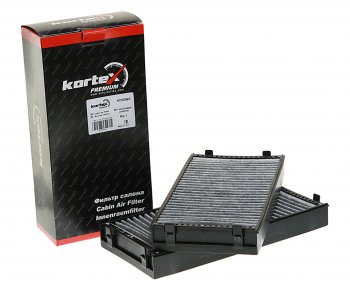 1 579 р. Фильтр воздушный салона BMW X5 (E70),X6 (E71) угольный (2шт.) KORTEX KORTEX kc0096s KORTEX kc0096s  с доставкой в г. Майкоп. Увеличить фотографию 1