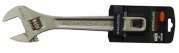 1 399 р. Ключ разводной 300мм 12 (захват 35мм) с держателем ROCKFORCE ROCKFORCE rf-649300  с доставкой в г. Майкоп. Увеличить фотографию 1