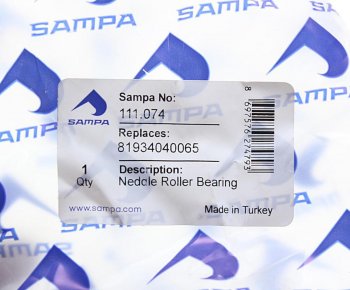 3 579 р. Втулка MAN TGA,F90,2000 шкворня SAMPA SAMPA 111.074  с доставкой в г. Майкоп. Увеличить фотографию 3