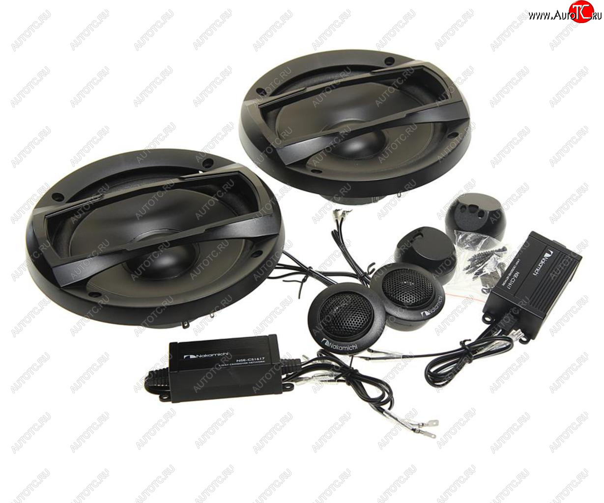 3 399 р. Колонки компонентные 6 (16см) 100Вт NAKAMICHI NAKAMICHI nse-cs1617 NAKAMICHI nse-cs1617  с доставкой в г. Майкоп