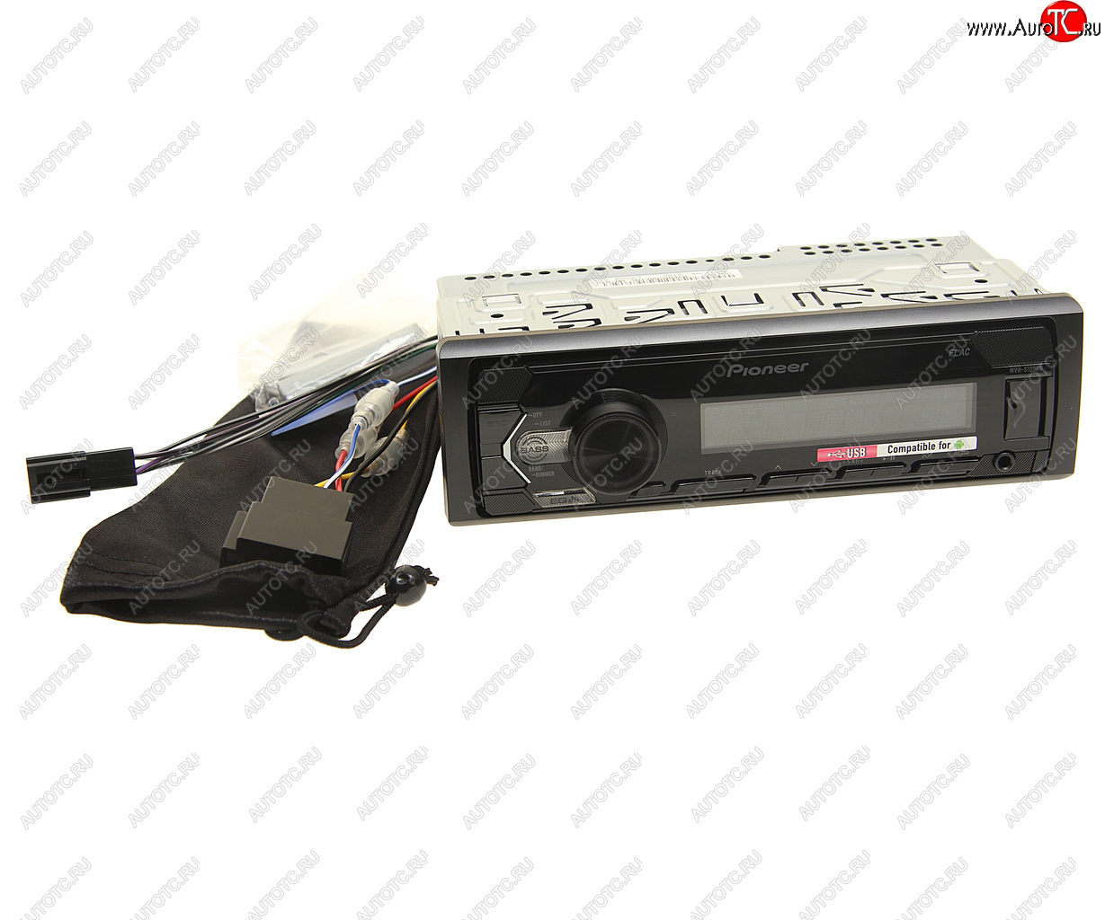 8 299 р. Магнитола автомобильная 1DIN PIONEER PIONEER mvh-s120ub  с доставкой в г. Майкоп