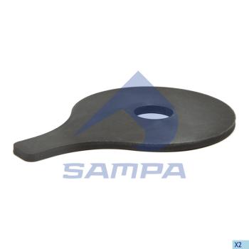 299 р. Шайба ROR MERITOR пальца ушка рессоры (24x100x5) SAMPA SAMPA 085.204  с доставкой в г. Майкоп. Увеличить фотографию 1