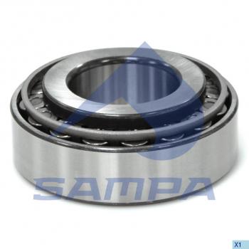 3 369 р. Подшипник редуктора MAN заднего моста (65х140х51) SAMPA SAMPA 021.256  с доставкой в г. Майкоп. Увеличить фотографию 1