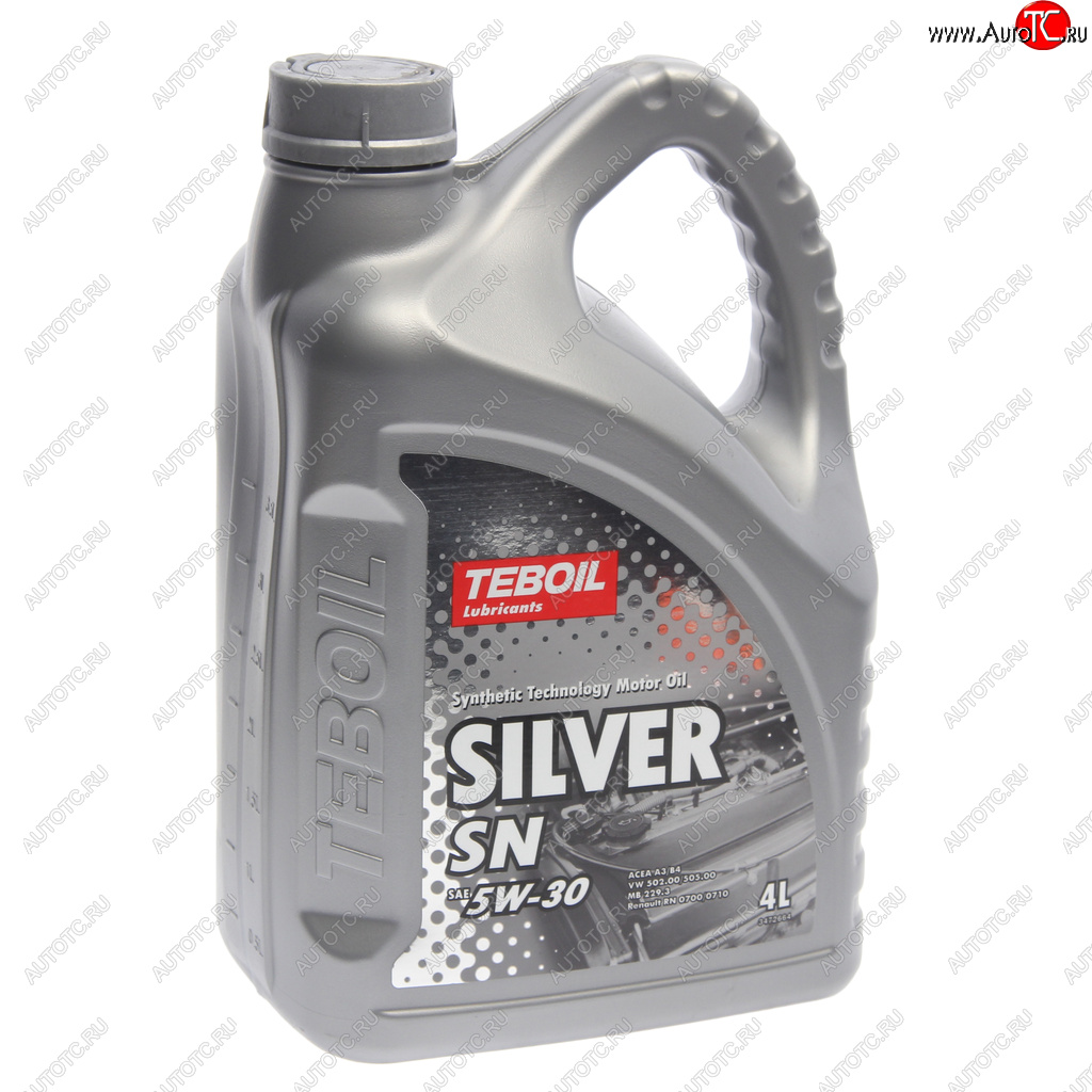 2 049 р. Масло моторное SILVER SN 5W30 синт.4л TEBOIL TEBOIL 3453917  с доставкой в г. Майкоп
