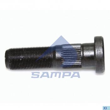 280 р. Шпилька колеса SAF ROR (M22x1.5x958650) SAMPA SAMPA 085.167  с доставкой в г. Майкоп. Увеличить фотографию 1