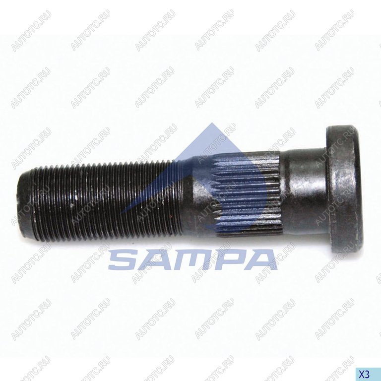 280 р. Шпилька колеса SAF ROR (M22x1.5x958650) SAMPA SAMPA 085.167  с доставкой в г. Майкоп