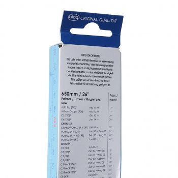 369 р. Щетка стеклоочистителя 650мм каркасная Special Start ALCA ALCA 115260  с доставкой в г. Майкоп. Увеличить фотографию 4