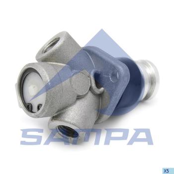 3 099 р. Клапан IVECO обратный пневмосистемы (горный тормоз) SAMPA SAMPA 093.277  с доставкой в г. Майкоп. Увеличить фотографию 1