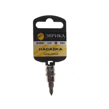 30 р. Бита-головка 14 PH1х37мм с держателем ЭВРИКА ЭВРИКА er-93101h  с доставкой в г. Майкоп. Увеличить фотографию 1
