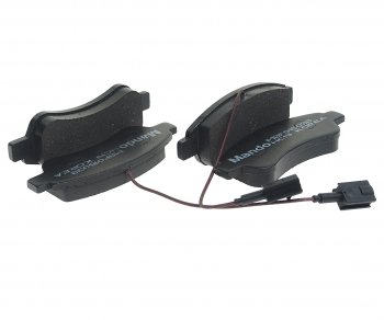 2 679 р. Колодки тормозные FIAT Ducato (07-) задние (4шт.) MANDO MANDO mbf015038 MANDO mbf015038  с доставкой в г. Майкоп. Увеличить фотографию 1