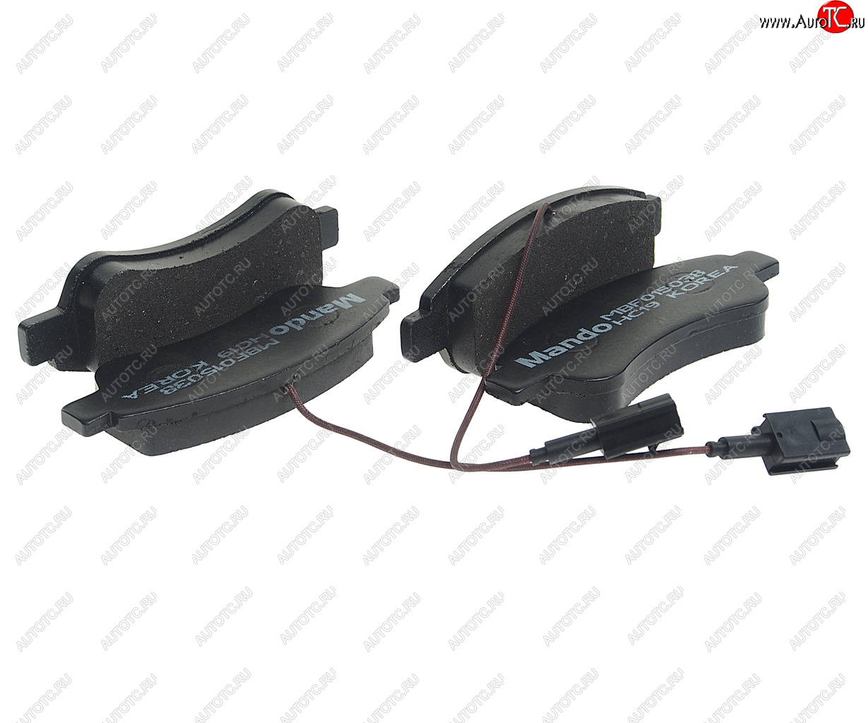 2 679 р. Колодки тормозные FIAT Ducato (07-) задние (4шт.) MANDO MANDO mbf015038 MANDO mbf015038  с доставкой в г. Майкоп