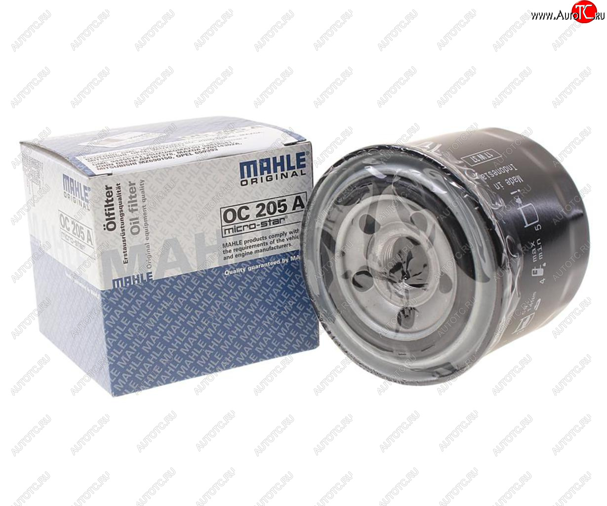 489 р. Фильтр масляный HYUNDAI Sonata,Accent,Lantra KIA Rio 3,Cerato MAHLE MAHLE oc205a  с доставкой в г. Майкоп