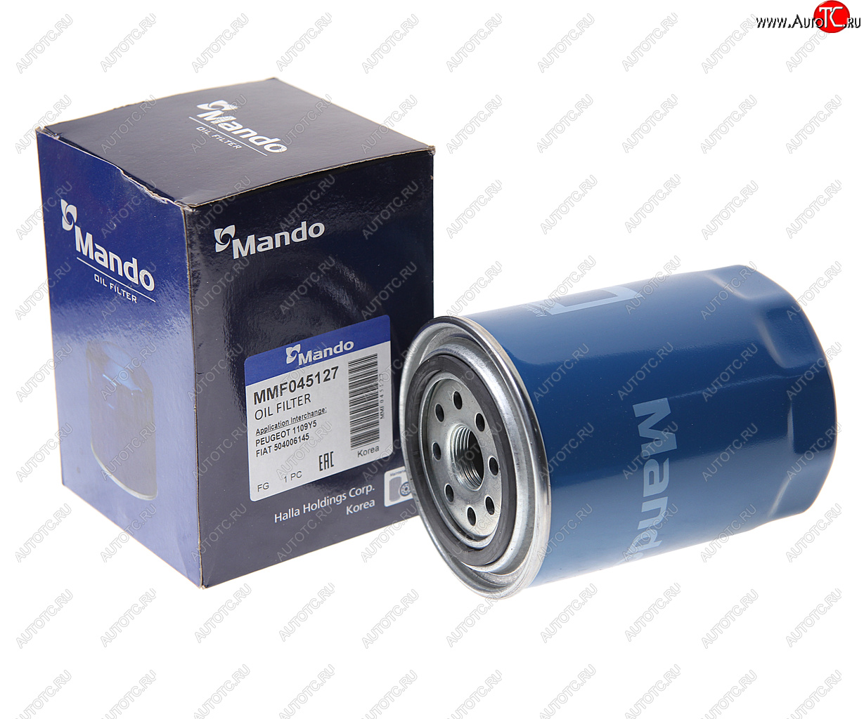 499 р. Фильтр масляный PEUGEOT Boxer CITROEN Jumper (02-06) (2.32.8) FIAT Ducato IVECO Daily MANDO MANDO mmf045127  с доставкой в г. Майкоп