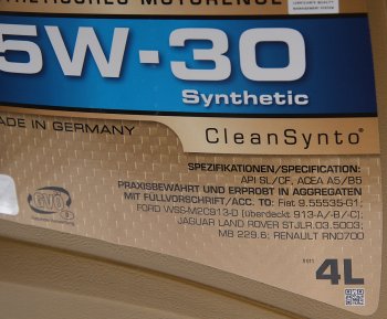4 699 р. Масло моторное FO 5W30 синт.4л RAVENOL RAVENOL 1111115-004  с доставкой в г. Майкоп. Увеличить фотографию 2