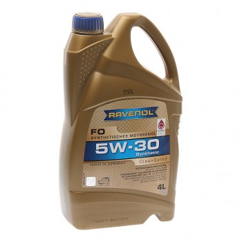4 699 р. Масло моторное FO 5W30 синт.4л RAVENOL RAVENOL 1111115-004  с доставкой в г. Майкоп. Увеличить фотографию 1