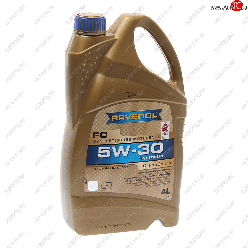4 699 р. Масло моторное FO 5W30 синт.4л RAVENOL RAVENOL 1111115-004  с доставкой в г. Майкоп