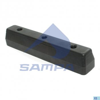 769 р. Буфер SCHMITZ полуприцепа парковочный 375х65х68мм SAMPA SAMPA 091.208  с доставкой в г. Майкоп. Увеличить фотографию 1