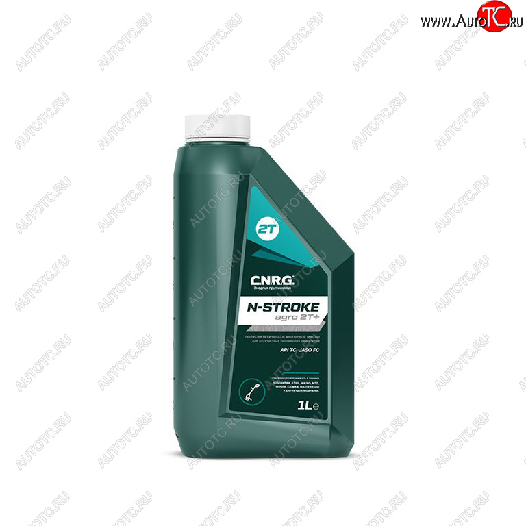 419 р. Масло моторное для 2-х тактных двигателей N-Stroke Agro 2T+ псин.1л CNRG CNRG cnrg-157-0001  с доставкой в г. Майкоп