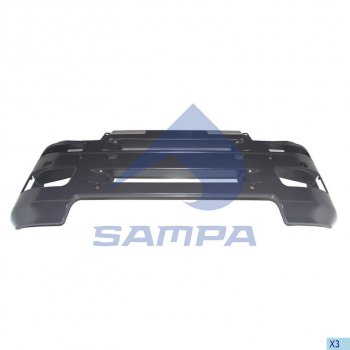 23 999 р. Бампер MAN TGA передний серый SAMPA SAMPA 18200102  с доставкой в г. Майкоп. Увеличить фотографию 1
