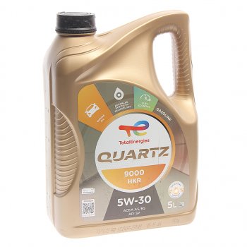 5 599 р. Масло моторное QUARTZ 9000 ENERGY HKR 5W30 синт.5л TOTAL TOTAL 230349  с доставкой в г. Майкоп. Увеличить фотографию 1
