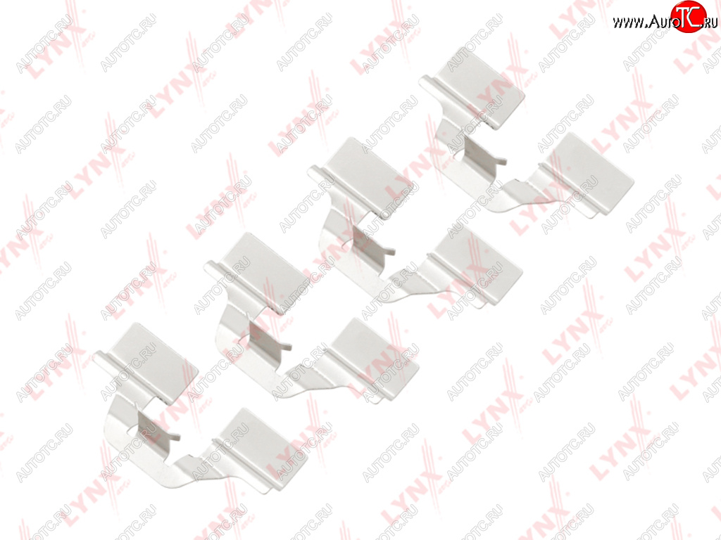 219 р. Комплект AUDI A4 монтажный колодок тормозных задних LYNX LYNX bc8215 LYNX bc8215  с доставкой в г. Майкоп