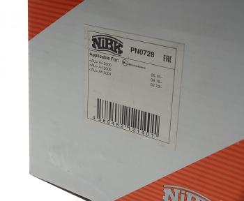 8 499 р. Колодки тормозные передние (4шт.) NIBK Audi A4 B9 дорестайлинг,седан (2016-2020)  с доставкой в г. Майкоп. Увеличить фотографию 2