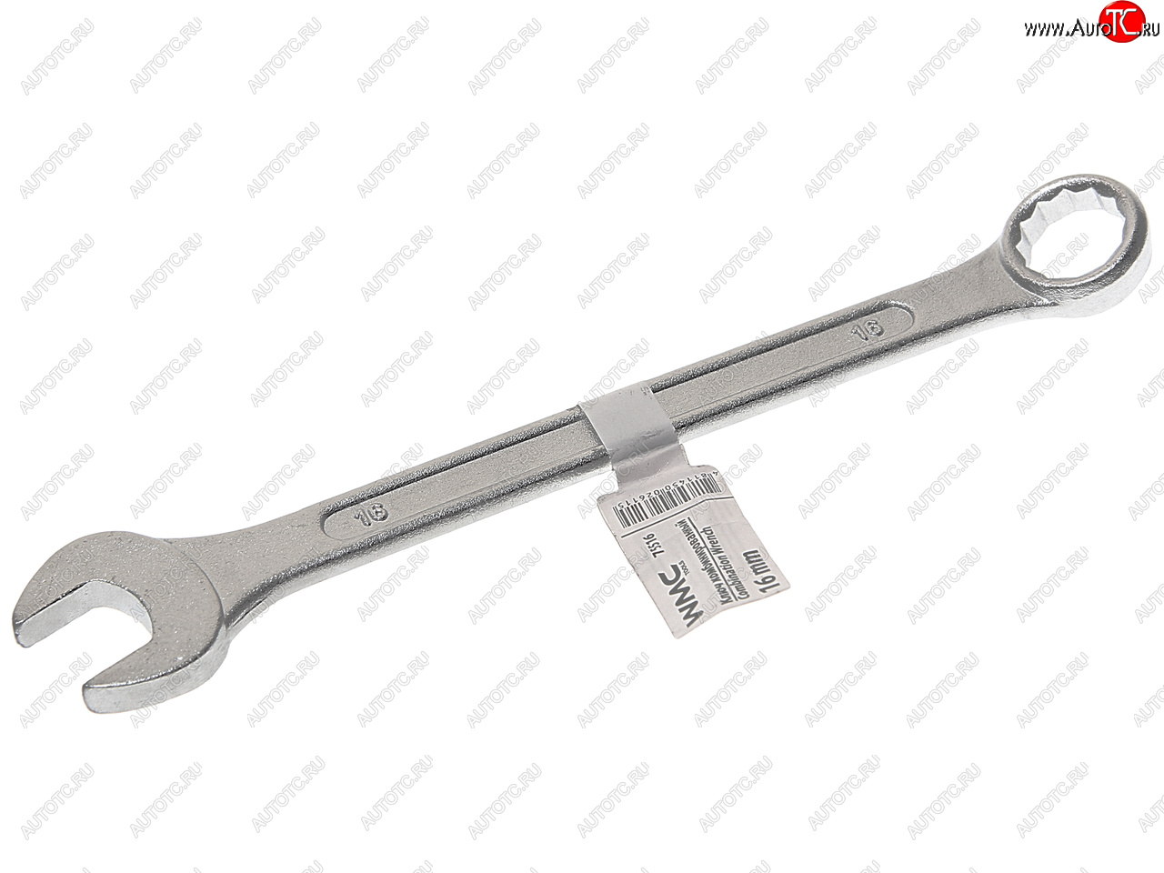 110 р. Ключ комбинированный 16мм 12-ти гранный прямой WMC TOOLS WMC TOOLS wmc-75516  с доставкой в г. Майкоп