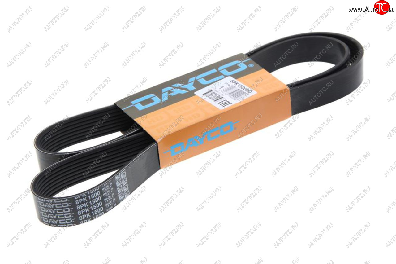 1 839 р. Ремень приводной поликлиновой 8PK1500HD DAYCO DAYCO 8pk1500hd  с доставкой в г. Майкоп