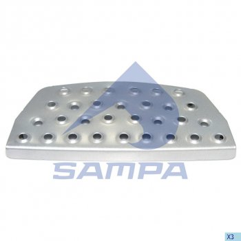959 р. Подножка MAN TGA,TGS,TGX леваяправая (железная) SAMPA SAMPA 18200056  с доставкой в г. Майкоп. Увеличить фотографию 1