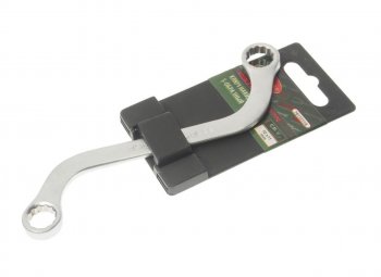 187 р. Ключ накидной 10х11мм S-образный с держателем ROCKFORCE ROCKFORCE rf-7611011a  с доставкой в г. Майкоп. Увеличить фотографию 1