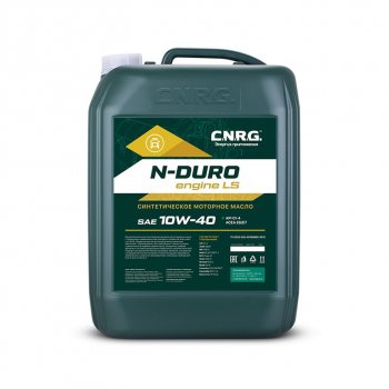 11 949 р. Масло дизельное N-Duro Engine LS CI-4E7E6 10W40 синт.20л CNRG CNRG cnrg-038-0020  с доставкой в г. Майкоп. Увеличить фотографию 1