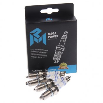 268 р. Свеча зажигания мото APRILIA KTM KAWASAKI SUZUKI YAMAHA HONDA (4шт.) MEGAPOWER MEGAPOWER 370-31-110  с доставкой в г. Майкоп. Увеличить фотографию 2