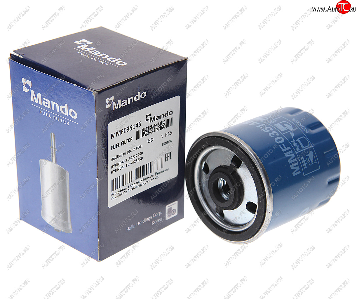 599 р. Фильтр топливный HYUNDAI Accent (99-),Getz (02-) MANDO MANDO mmf035145  с доставкой в г. Майкоп