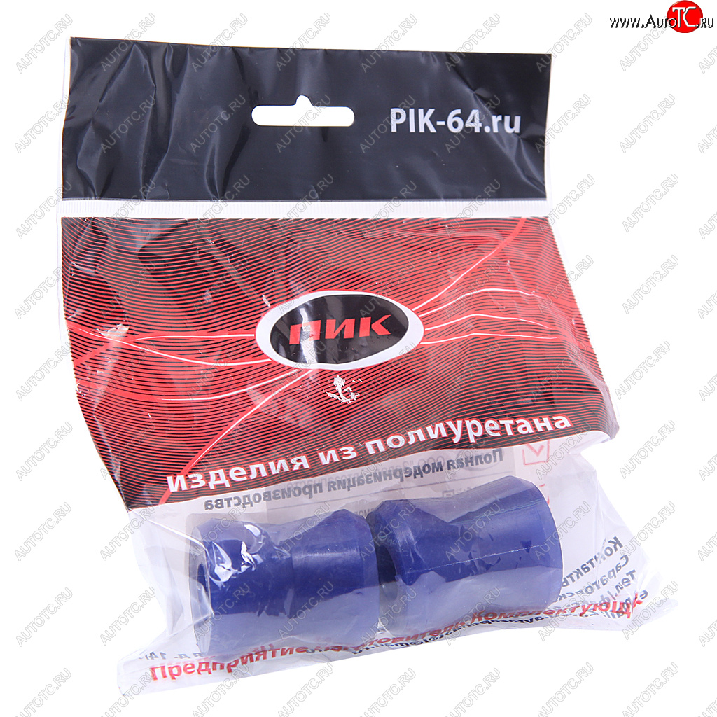 165 р. Втулка амортизатора УАЗ-3160 нижняя (полиуретан) 2шт. ПИК ПИК 3160-2905432  с доставкой в г. Майкоп