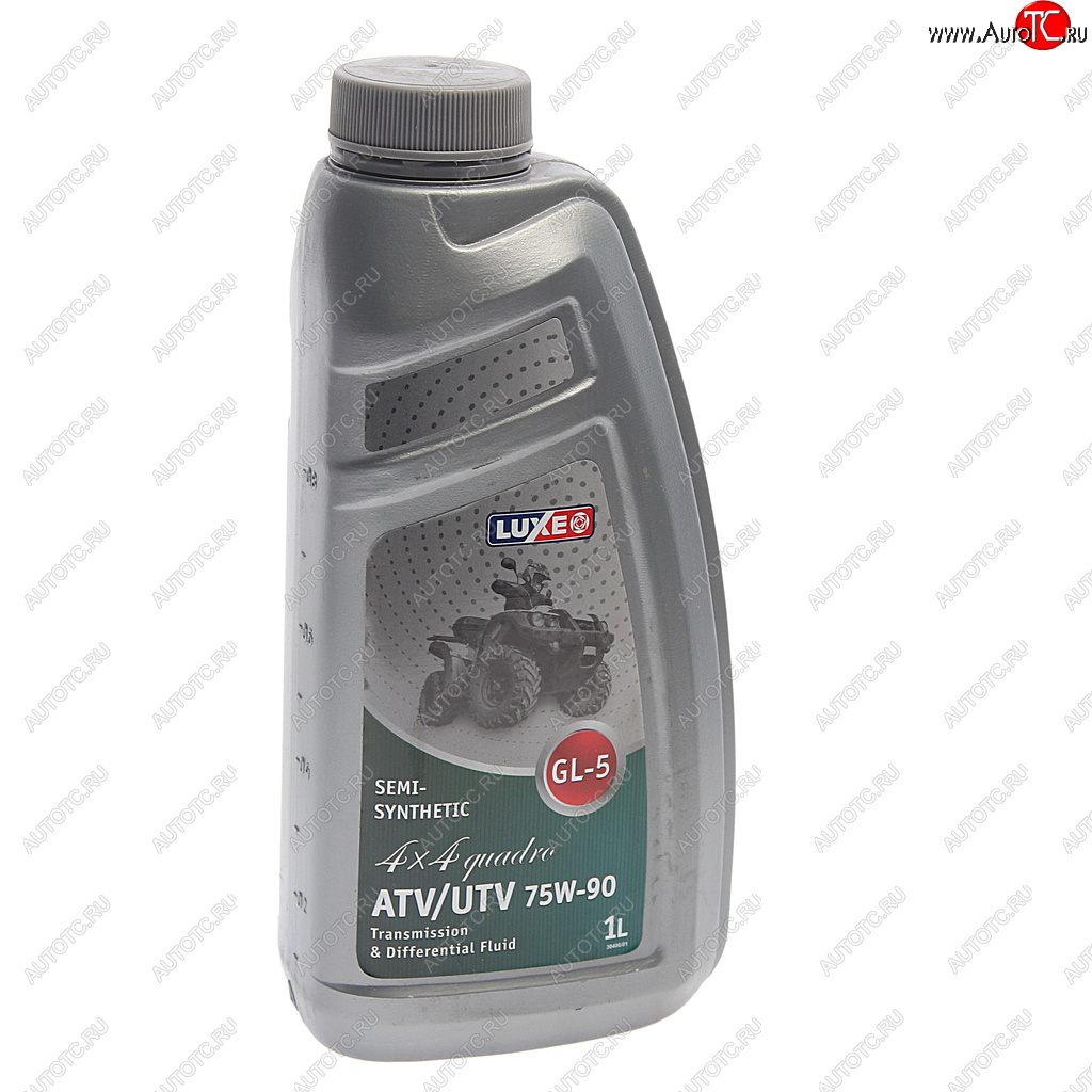 639 р. Масло трансмиссионное 4x4 QUADRO ATVUTV GL-5 75W90 псинт.1л LUXE LUXE 30406  с доставкой в г. Майкоп