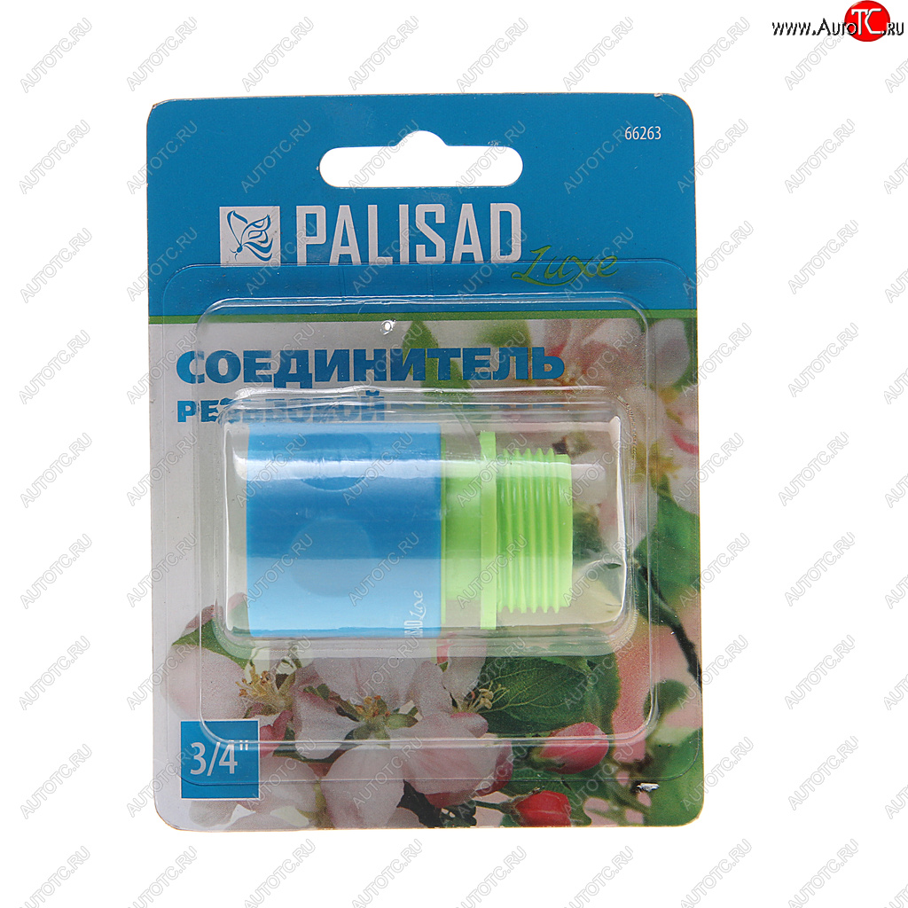 113 р. Соединитель для шланга 3/4 быстросъемный пластиковый Luxe PALISAD PALISAD 66263 PALISAD 66263  с доставкой в г. Майкоп