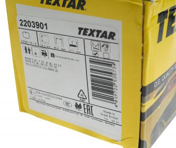 11 999 р. Колодки тормозные задние (4шт.) TEXTAR BMW 5 серия G30 дорестайлинг, седан (2016-2020)  с доставкой в г. Майкоп. Увеличить фотографию 3