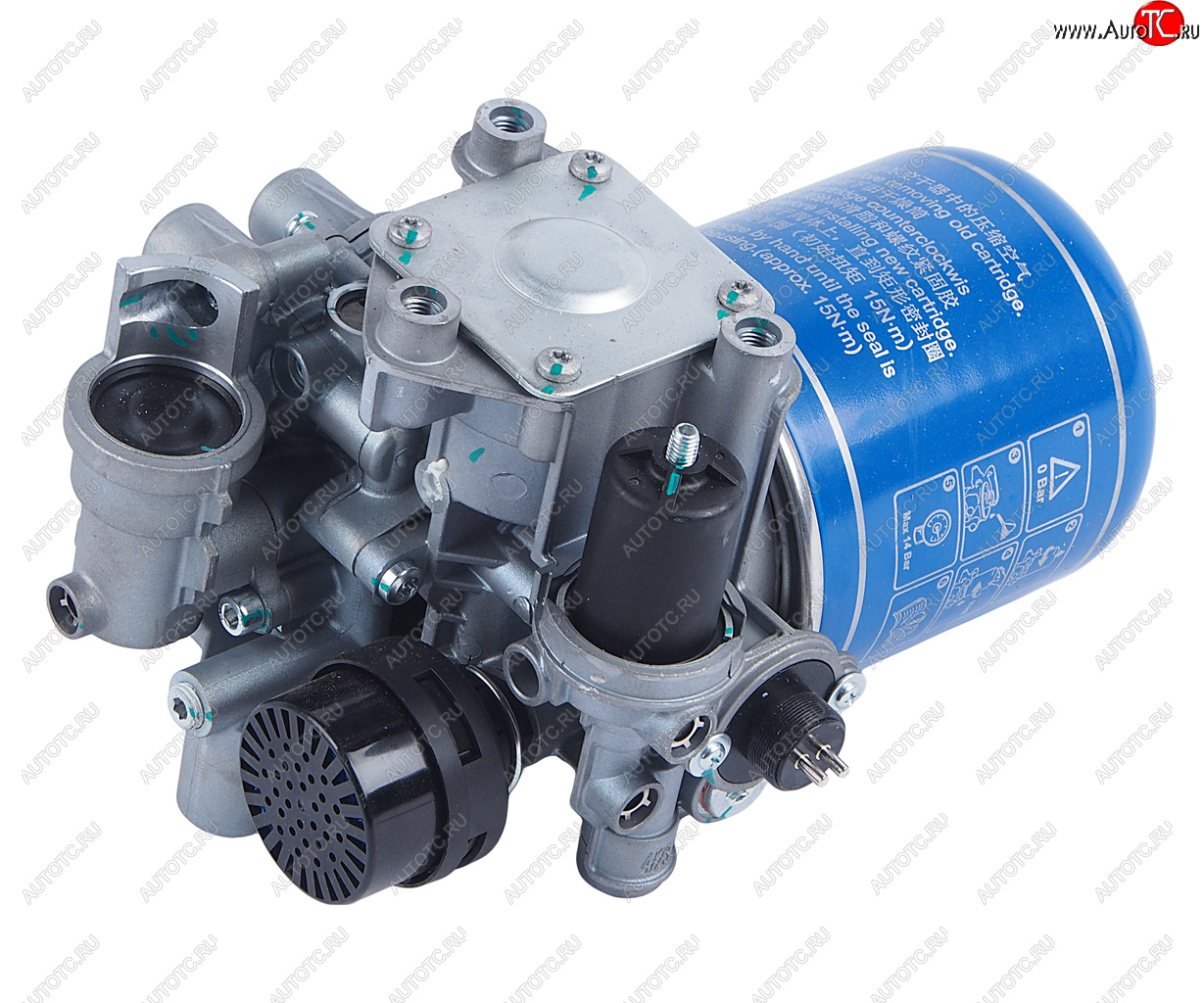 31 599 р. Осушитель воздуха SHACMAN SHAANXI X5000 в сборе (тип KNORR) OE SHACMAN dz96189361087  с доставкой в г. Майкоп