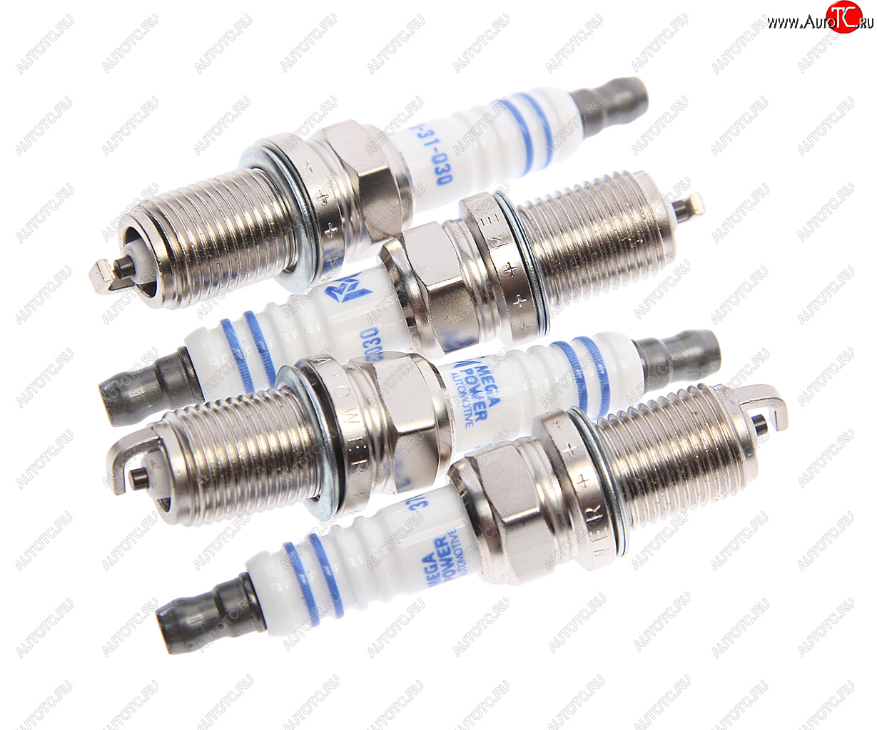 489 р. Свеча зажигания HONDA MITSUBISHI (4шт.) MEGAPOWER MEGAPOWER 370-31-089  с доставкой в г. Майкоп