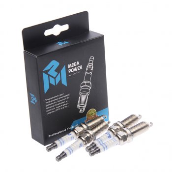 1 499 р. Свеча зажигания TOYOTA Corolla (13-),Yaris (11-) (1.3) (4шт.) MEGAPOWER MEGAPOWER 370-31-118  с доставкой в г. Майкоп. Увеличить фотографию 2