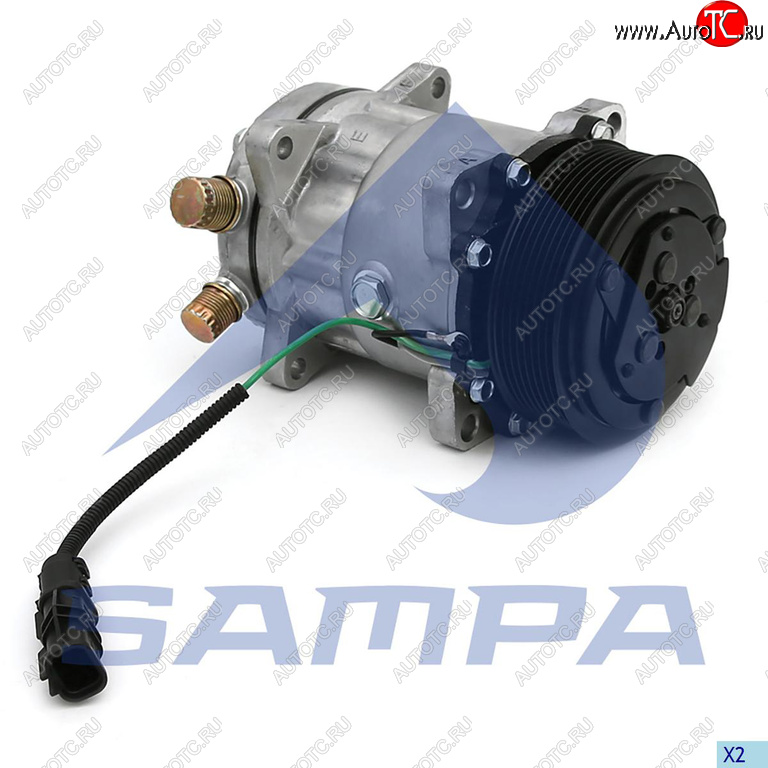 16 449 р. Компрессор MAN TGA TGS TGX кондиционера SAMPA SAMPA 024.142  с доставкой в г. Майкоп