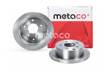 2 969 р. Диск тормозной MITSUBISHI Eclipse (05-),Galant (03-) задний (1шт.) METACO METACO 3060-185  с доставкой в г. Майкоп. Увеличить фотографию 2