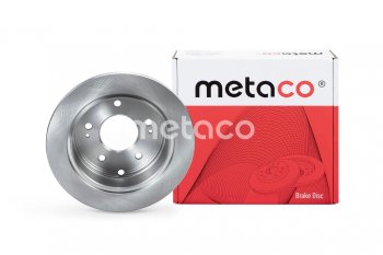 2 969 р. Диск тормозной MITSUBISHI Eclipse (05-),Galant (03-) задний (1шт.) METACO METACO 3060-185  с доставкой в г. Майкоп. Увеличить фотографию 1